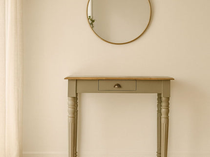 Hand Painted Writing Desk - Gray