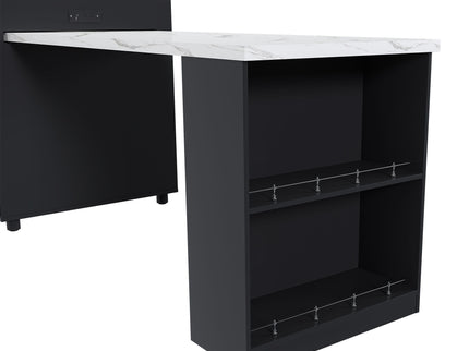 Expandable Kitchen Island With Power Outlet