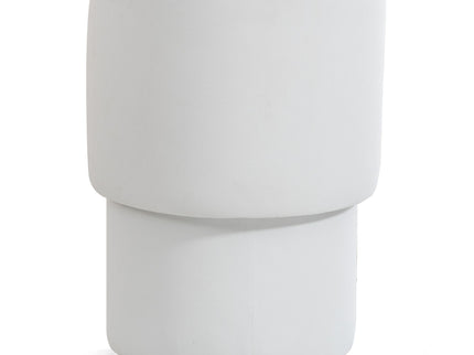 Barrel Chair With Built In Storage, 360° Swivel - Beige
