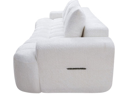 Extra Large Curved Front Compressed Sectional Sofa
