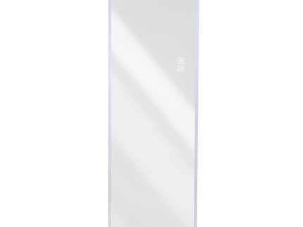 LED Full Length Mirror With Frosted Edge Lighting, 3 Color Temperatures