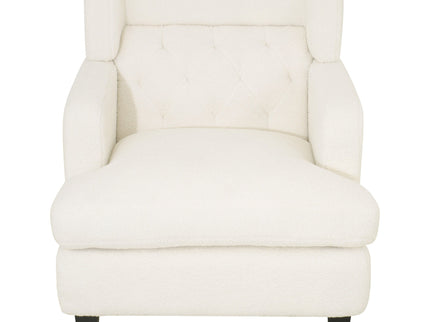 Upholstered Accent Chair Tufted Armchair For Living Room And Bedroom