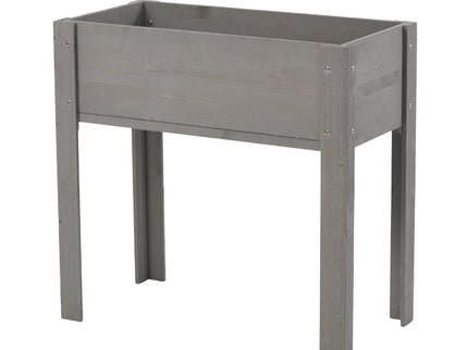 Raised Garden Bed With Legs, Elevated Planter Box For Outdoor Plants
