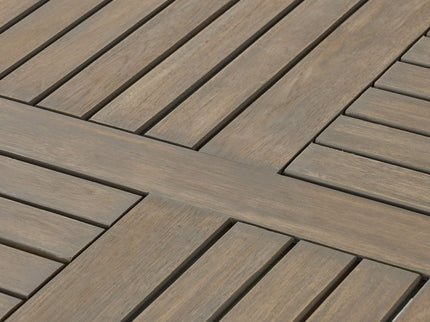 Hermosa - Outdoor Acacia Wood Table Circular Design