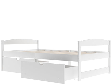 Platform Bed With 2 Drawers