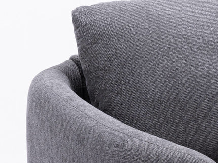 Yuina - Linen Chair - Gray