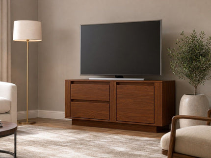 TV Stand For TVs Up To 50" With 1 Door And 2 Drawers
