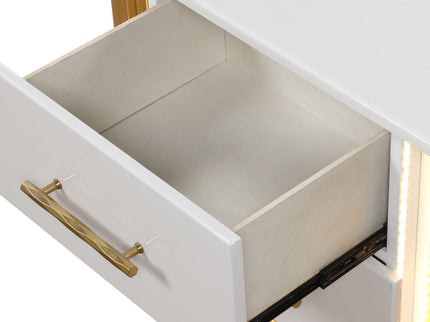Obsession - 2 Drawer Nightstand - White