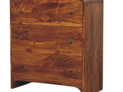 Newton - 3 Drawer Chest - Brown