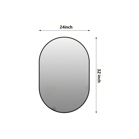 Modern Framed Bathroom Vanity Mirror