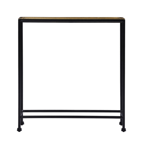Trenton - Accent Side Table - Antique Bronze