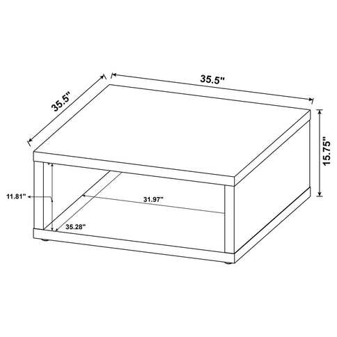Flint - Square Table