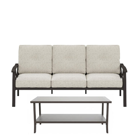 Patio Furniture Set & Coffee Table For Backyard