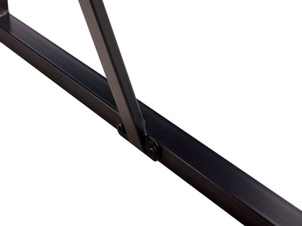 Modern Dining Table With Metal Legs For 4 - 6 Person
