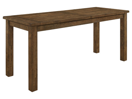Amarillo - Rectangular Counter Height Dining Table - Rustic Brown