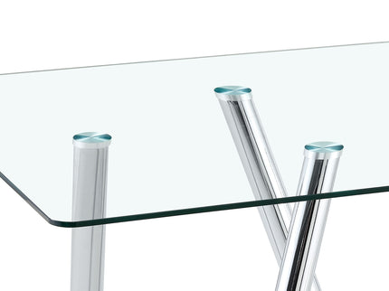 Dining Table With Transparent Surface