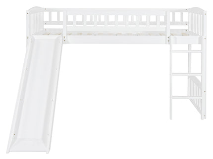 Loft Bed With Slide And Ladder