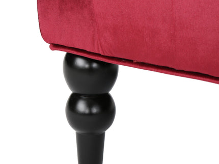 Nurturing - Upholstered Loveseat With Wing Back And Diamond Tufting