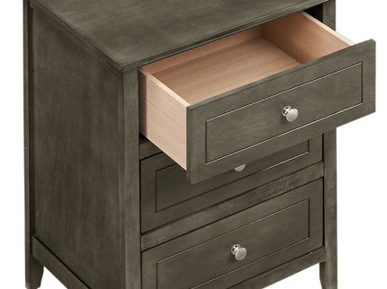 Dove Tailed Drawers 3 Drawer Nightstand