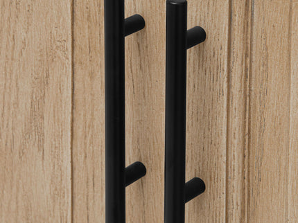 Modern Freestanding Bathroom Vanity With Ceramic Sink, Hot And Cold Faucet, Storage Cabinet & Open Shelf