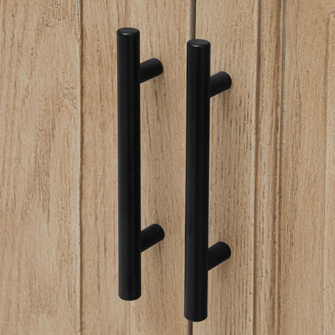 Modern Freestanding Bathroom Vanity With Ceramic Sink, Hot And Cold Faucet, Storage Cabinet & Open Shelf