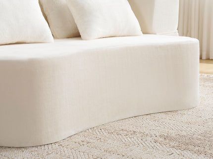 Modern Floor Sofa With 4 Pillows