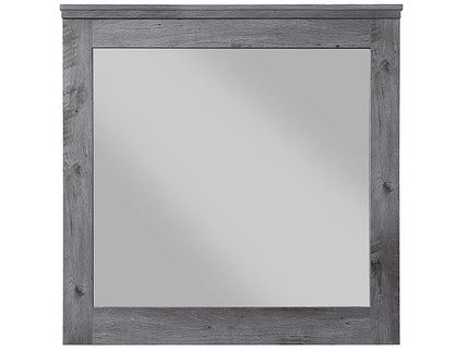 Vidalia - Rustic Mirror - Gray / Oak