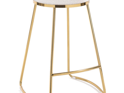 Jane - 26" Mid-Century Modern Luxury Upholstered Stool