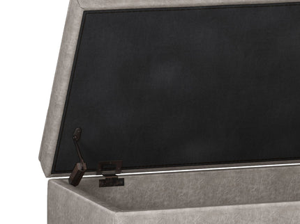 Cosmopolitan - Storage Ottoman Bench With Open Bottom