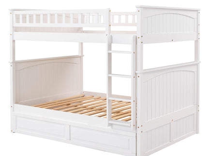 Bunk Bed With Twin Size Trundle, Guardrails