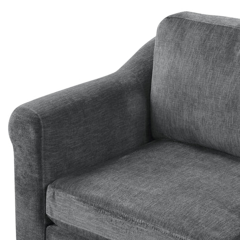Contemporary U - Shaped Sectional Sofa With Movable Storage Ottoman