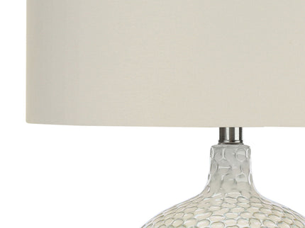 Lighting, Table Lamp, Ceramic, Contemporary - Cream