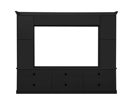 All-In-One TV Stand With Bookcase For TVs Up To 70"