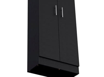 Clinton - Pantry Cabinet Kitchen Storage - Black