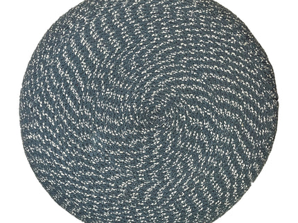 Bayley - Versatile Round Braided Pouf