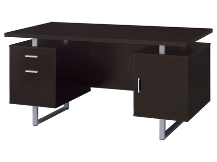 2 Drawer Floating Top Office Desk