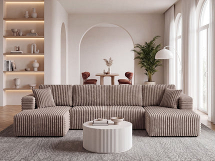 U-Shape Modular Sectional Sofa For Living Room