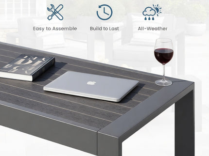 Modern Rectangle Outdoor Coffee Table
