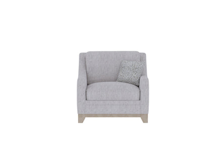Lounge Chair With Casual Accent - Gray