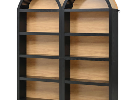 Freestanding Tall Bookshelves (Set of 2)