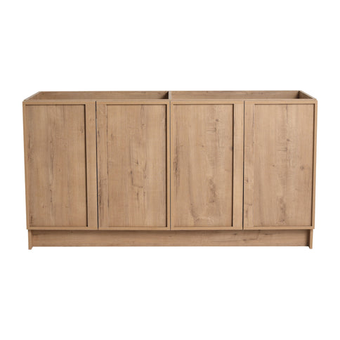 Freestanding Bathroom Vanity & Soft Close Cabinet Doors, Excluding Sink