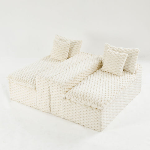Multifunctional Sofa, Side-By-Side Or Facing Each Other