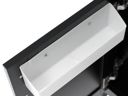 Bathroom Vanity With Sink And Ample Storage, Rectangular Undermount Sink - Black