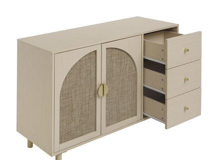 2 Door 3 Drawer Cabinet, Adjustable Storage System