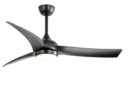 52" Ceiling Fan With 18W LED Light And Remote Control