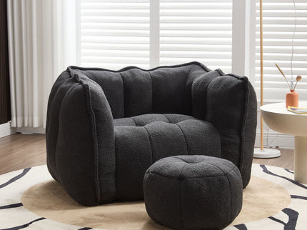 Soft Bean Bag Chair With High Resilient Foam