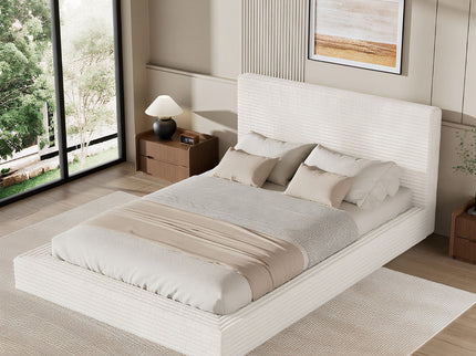 Airframe - Upholstered Bed Frame, Cloud Soft Headboard