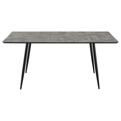 Grant - Extension Dining Table With Butterfly Leaf - Gray
