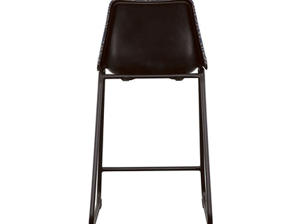 Claire - Canvas Upholstered Counter Chair (Set of 2) - Blue