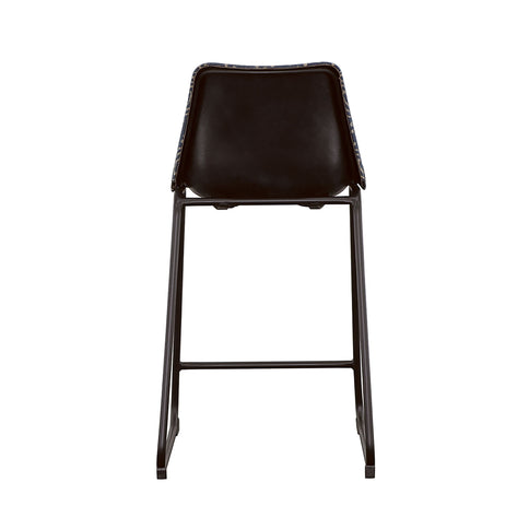 Claire - Canvas Upholstered Counter Chair (Set of 2) - Blue